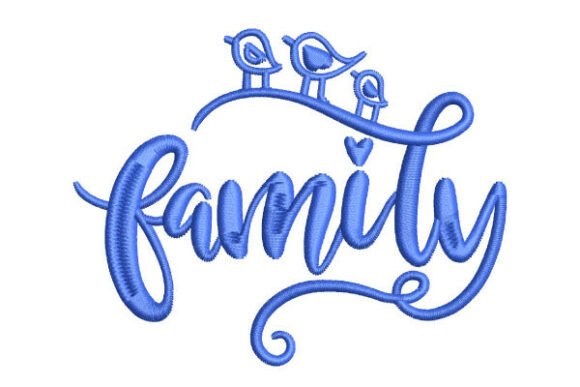 A Business Review of the 'Family' Embroidery Design