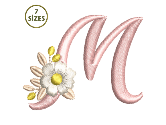 A Design Review of Floral M Monogram Embroidery