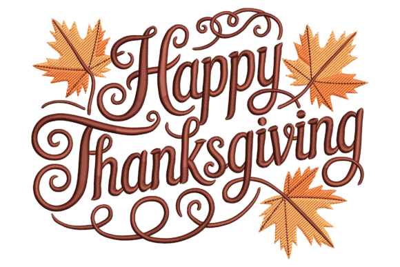 A Designer's Real-World Review of the Elegant Happy Thanksgiving Embroidery