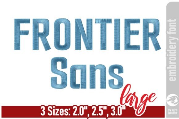 A Designer's Review: Frontier Sans Embroidery Font for Seasonal Collections