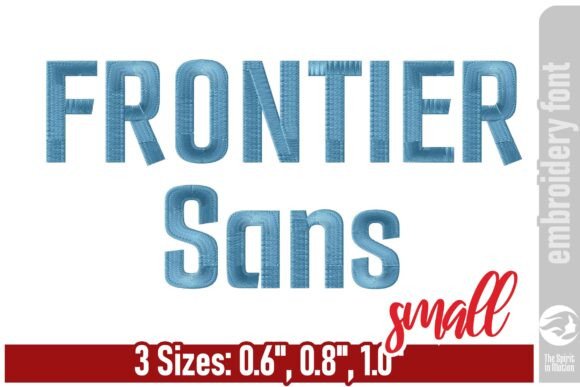 A Designer's Review of Frontier Sans Embroidery Font for Seasonal Collections