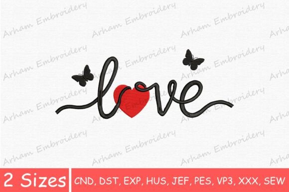 A Professional's Review of the Love Heart Script with Butterflies Design