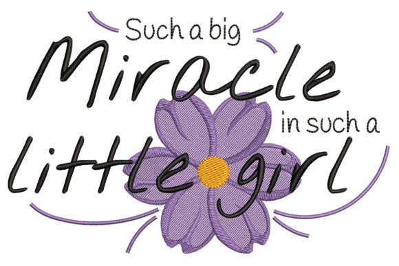 A Sweet Celebration: Reviewing Baby Girl Quote Embroidery Design