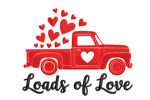 A Vintage Truck Full of Hearts for Your Seasonal Shop
