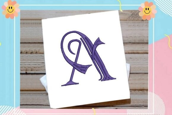 An Embroidery Designer's Review of the Elegant Vintage Monogram A