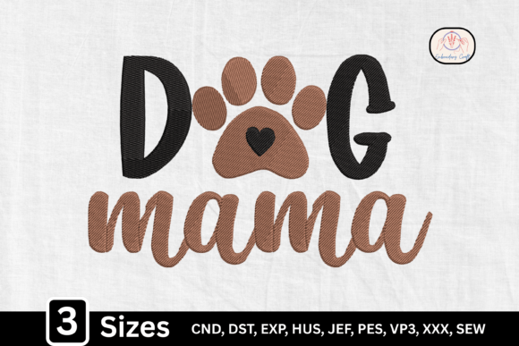 An Honest Review of the Paw Heart Pet Lover Dog Mama Embroidery Design