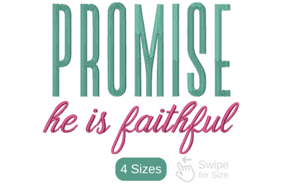 Craft Fair Review of Promise He is Faithful Design