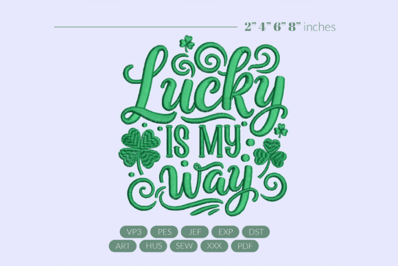 Lucky is My Way Embroidery Review for Gifts & Keepsakes