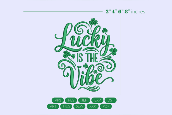 Lucky is the Vibe Embroidery: A Designer's Review for Business Use