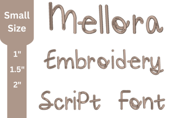 Mellora Script Embroidery Font: A Designer's Review for Boutique Apparel