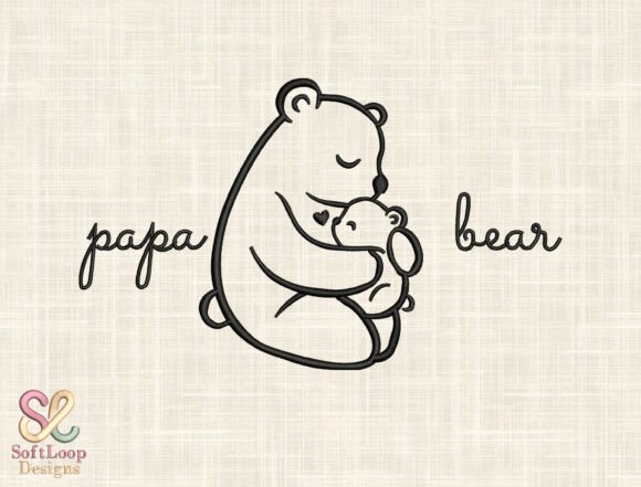 Papa Bear Embroidery: A Design Review for Boutique Brands