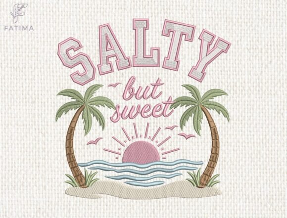 Salty but Sweet Embroidery Design Review for Gift Crafters