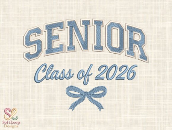 Senior Class 2026: A Varsity-Style Embroidery Design Review
