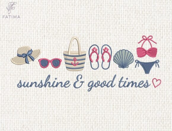 Summer Beach Embroidery Design: A Professional's Review